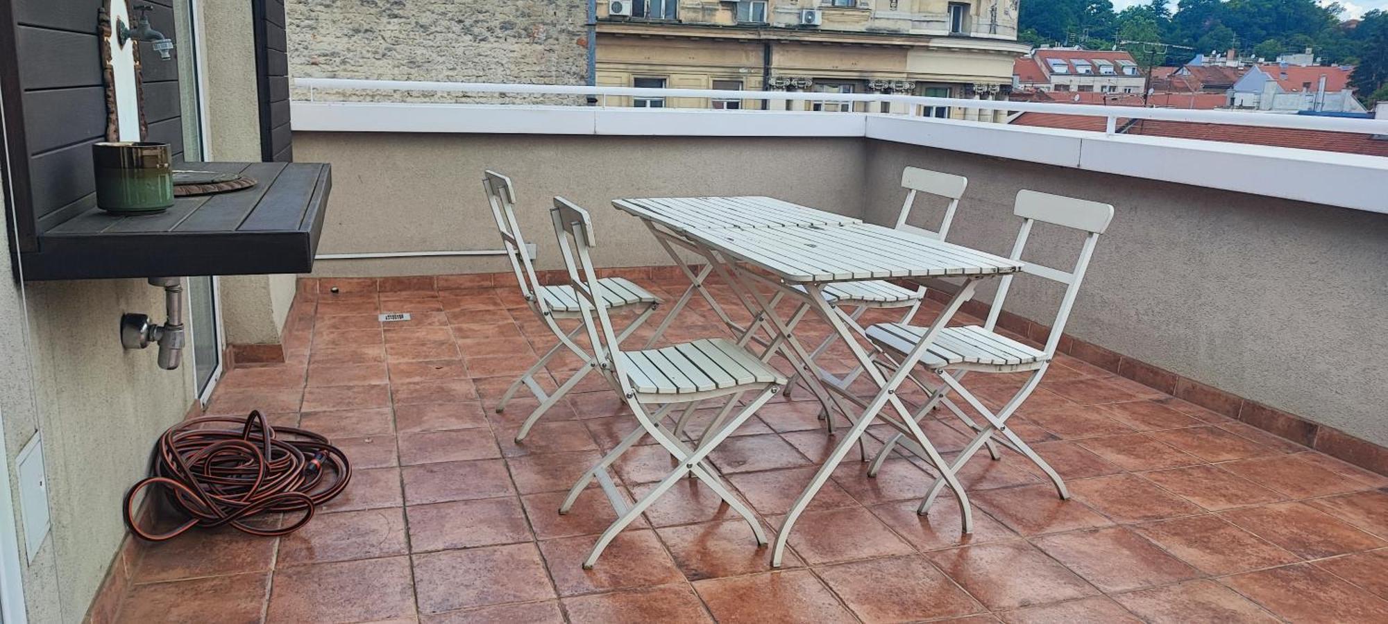 Artissimo Roofterace Lägenhet Zagreb Exteriör bild
